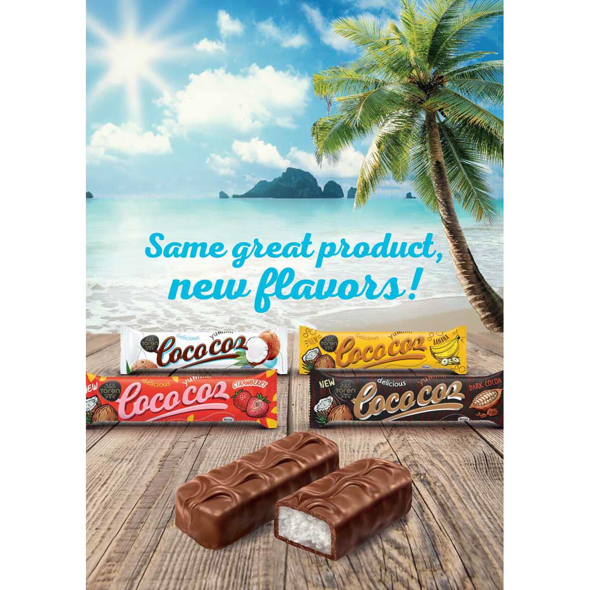 Cococoz Coconut Bar , 24g