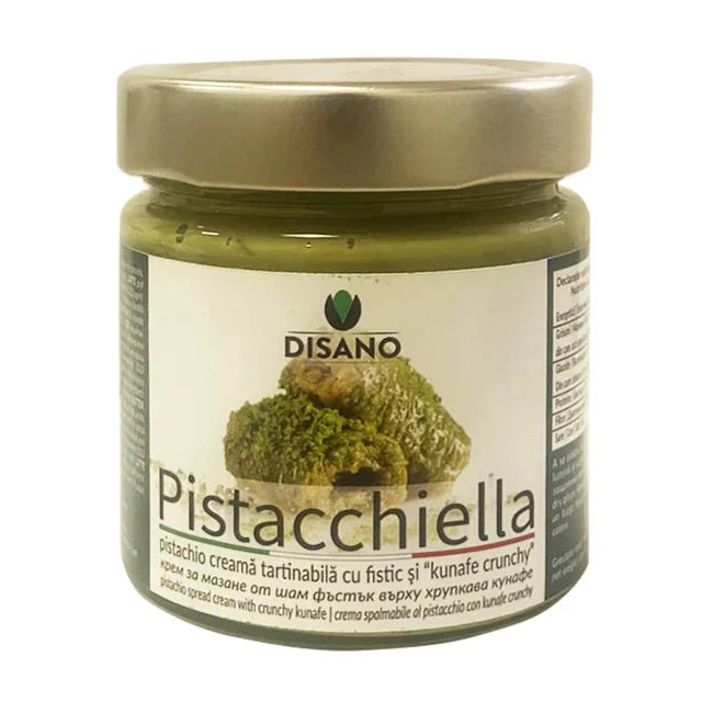 Crema Tartinabila cu Fistic si Kunafe Crocant Disano, 190g